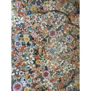 2 Daher Bowl Dish Floral Chintz Tin Decorated Ware 11101 England 951942 Vtg 1971